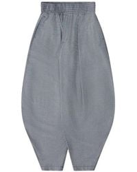 COMME DES GARÇON BLACK - Houndstooth-Pattern Balloon Trousers - Lyst