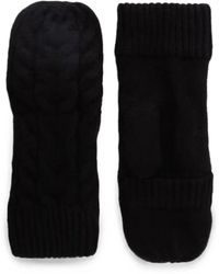 DKNY - Logo-Patch Gloves - Lyst