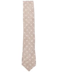 ZEGNA - Paisley-Print Slub-Texture Tie - Lyst