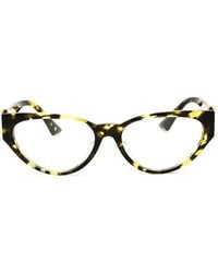 Versace - Cat-Eye-Frame Glasses - Lyst