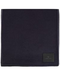 Anine Bing - Sciarpa Con Applicazione Logo - Lyst