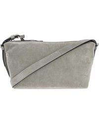 Moschino - Schultertasche Aus Wildleder - Lyst