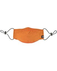 Mostly Heard Rarely Seen Quilted Face Mask - Orange