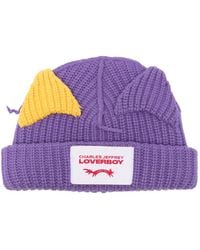 Charles Jeffrey - Chunky Ears Logo-Patch Beanie Hat - Lyst