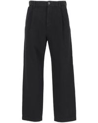 Barena - Mazengo Cropped Pleated Trousers - Lyst