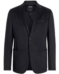 ZEGNA - Blazer Monopetto Oasi - Lyst