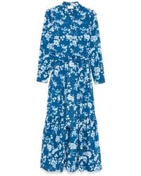 MC2 Saint Barth - Cotton Maxi Dress - Lyst