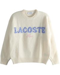 Lacoste - Trui Met Logo - Lyst