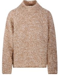 Fabrizio Del Carlo - High-Neck Long-Sleeves Sweater - Lyst