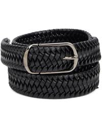 Slowear - Ceinture En Cuir À Design Tressé - Lyst