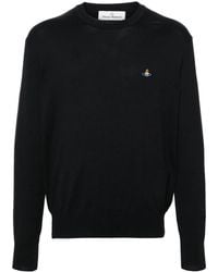 Vivienne Westwood - Cotton Crewneck Sweater - Lyst