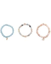 Sydney Evan - Bracciale Stone Gemstone - Lyst