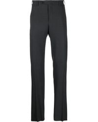 Canali - Straight-Leg Tailored Trousers - Lyst