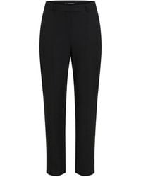 KARL LAGERFELD - Pantalones De Vestir Con Placa Del Logo - Lyst
