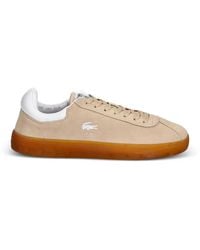 Lacoste - Baskets Baseshot À Patch Logo Et Semelle Caoutchouc - Lyst