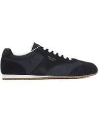 Prada - Suede-Panelled Sneakers - Lyst