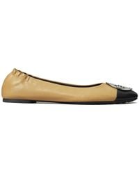 Tory Burch - Claire Cap-Toe Ballerina Shoes - Lyst
