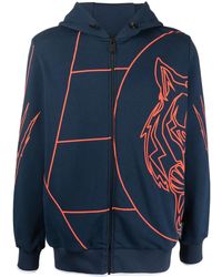 Philipp Plein - Kapuzenjacke Mit Grafischem Print - Lyst