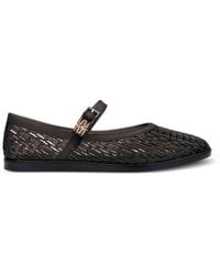 Melissa - Harper Buckle-Strap Ballet Flats - Lyst
