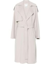 Sportmax - Wool Belted Coat - Lyst