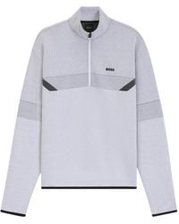 BOSS - ジップ スウェットシャツ - Lyst