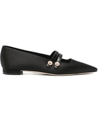 Manolo Blahnik - Polmana Pointed-Toe Ballet Flats - Lyst