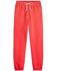 Polo Ralph Lauren - Drawstring Logo-Embroidered Track Pants - Lyst
