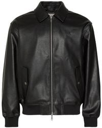 Calvin Klein - Logo-Embroidered Zip-Up Jacket - Lyst
