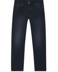 BOSS - Vaqueros Con Aplique Del Logo - Lyst