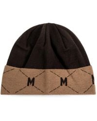 Moschino - Logo-Print Beanie Hat - Lyst