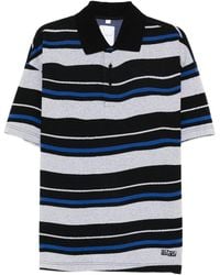 Napapijri - Striped Polo Shirt - Lyst