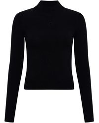 Marine Serre - Oberteil Mit Stehkragen - Lyst