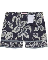 Orlebar Brown - Short De Bain Bulldog À Fleurs - Lyst