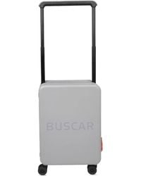 BUSCAR 1 - Logo-Print Ribbed Cabin Bag - Lyst