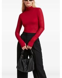 MARCELLA - Eloise Thumb-Hole Turtleneck Top - Lyst