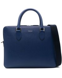 Aspinal of London - Slim Leather Briefcase - Lyst