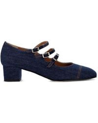 CAREL PARIS - Kina Buckle-Strap Ballet Flats - Lyst
