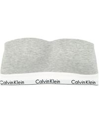 Calvin Klein - Bandeau con forro ligero - Lyst