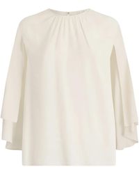 Liu Jo - Kreppbluse Mit Gürtel - Lyst