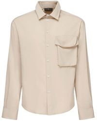 Giuliano Galiano - Pocket Long-Sleeve Shirt - Lyst