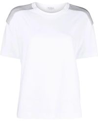 Brunello Cucinelli - Cotton T-shirt - Lyst