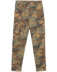 Tagliatore - Cargo Broek Met Camouflageprint - Lyst