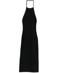 Jacquemus - Chevron-Knit Halterneck Dress - Lyst