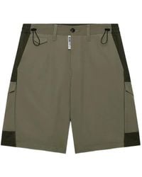 Gcds - Colour-Block Drawstring Cargo Shorts - Lyst