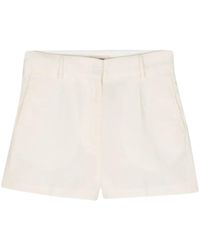 Barena - Dori Canne Linnen Shorts - Lyst