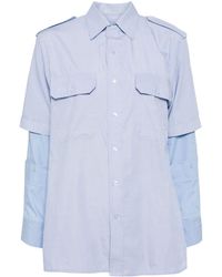 PROTOTYPES - Layered Long-sleeve Shirt - Lyst