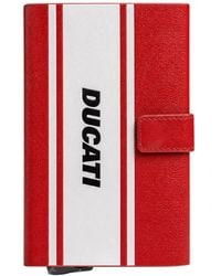 Piquadro - X Ducati Logo-Print Wallet - Lyst