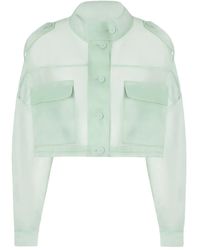 Pinko - Pocket Silk Jacket - Lyst