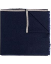 Brunello Cucinelli - Sciarpa di lana e cashmere di lusso - Lyst