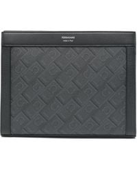 Ferragamo - Bolso De Mano Con Monograma - Lyst